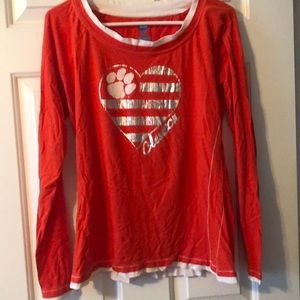 Clemson Ling-sleeved T-shirt